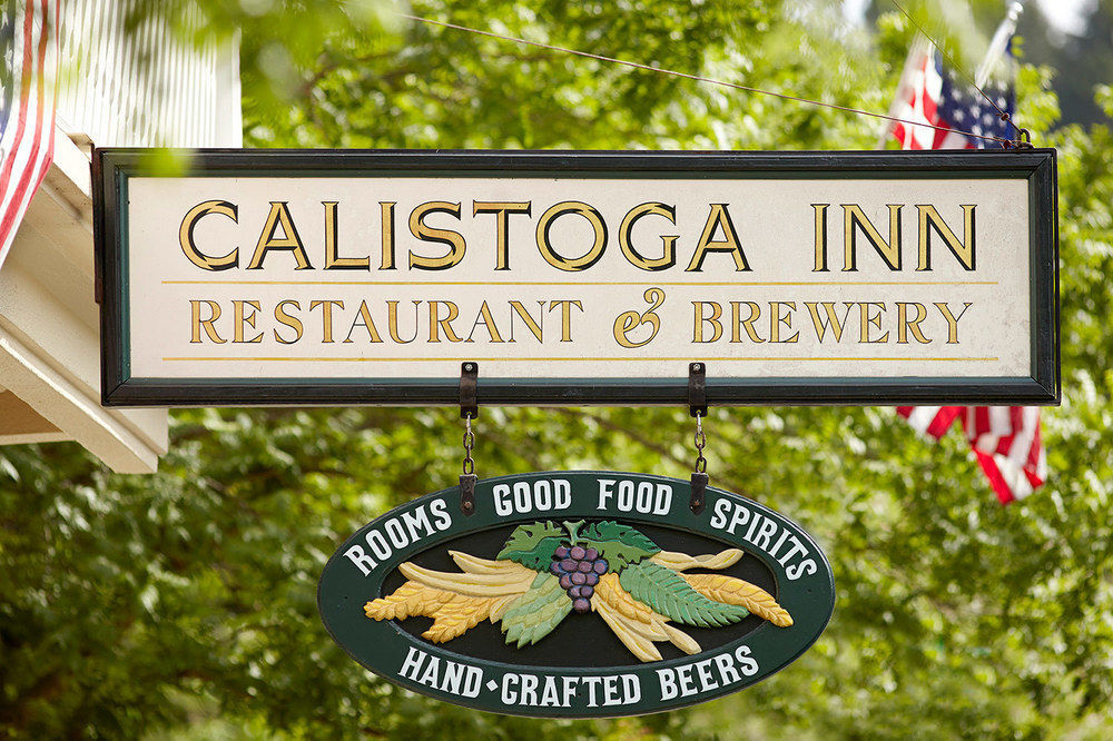 Calistoga Inn Restaurant And Brewery エクステリア 写真
